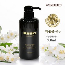 자꾸사 정품 PSBIO 미생물 샴푸 500ml 탈모증상완화 지루성 비듬 각질 올케어, 단품