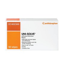 Large (Pack of 50) Uni Solve - 402300 Adhesive Remover Wipes 50 Each null, 1, 기타