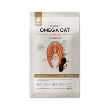 스누펫 오메가캣 연어 고양이사료 2kg, 스누펫 고양이사료 오메가캣 2kg