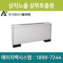 에이피 팬코일유니트 상치노출 상부토출형 AFC-04TE, AFC-04TE(우배관)