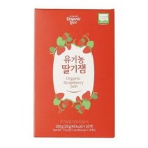 유기농사랑 유기농 스틱 딸기잼 10p, 1개, 200g