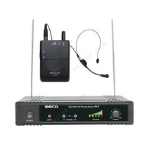 브이씨랜드 SECO 세코 무선마이크 DX-2RBH 헤드셋마이크 타입