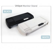 USB 모니터 받침대 스탠드 선반 거치대 다이 책상 높이조절, 블랙