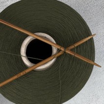 수입 슈퍼파인 메리노울 (다크 올리브) 900g 콘사 니트컨테이너 [2966], 950g