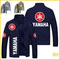 [해외] 야마하 바이크 오토바이 남성 재킷 자켓 의류 트렌드 재킷 야구 유니폼 윈드 브레이커 승마 바이커 재킷 야마하 옷 남자, 아시아 크기 6xl, 검정 흰색