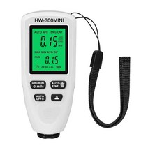 도막 측정기 HW-300MINI 코팅 두께 게이지 자동차 측정기 휴대용 페인트 도구 검정색 0-2000UM, 2.White