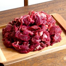 마장동 오늘 작업한 잡육/뒷고기/국거리용/다짐육용 1kg [국내산 소고기/냉장], 1개