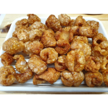 1+1 동남아 태국 영양간식 바삭한 콜라겐 돼지껍데기 튀김 과자 총120g 다이어트 피부 탄력, 60g, 2개