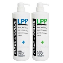 서울화장품 클리닉 앤 칼라 LPP 산성 샴푸 린스 1000g