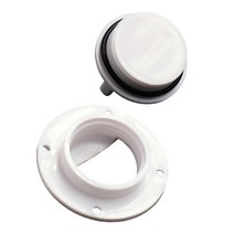 Zeyuan 범용 보트 드레인 플러그 캡 요트 보트 빔 피쉬 웰스 용 배수 하드웨어 교체 액세서리, ABS, 하얀색