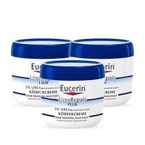 유세린 우레아리페어 플러스 바디 크림 450ml Eucerin UreaRepair Cream, 3팩