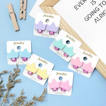 비단길 여아용 티아렛 귀찌 귀걸이 3종 세트