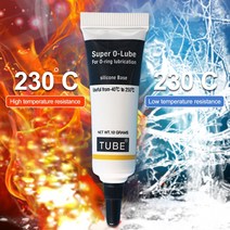 10g O-링 그리스-O-링 실리콘 윤활제 실리콘 수도꼭지 그리스 장난감 및 손전등에 대한 방수 등급 씰 그리, 단일옵션, 한개옵션1
