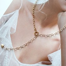 골드티아라 Heart Chain 목걸이