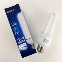 남영전구 EL 삼파장 형광램프 / 20W / 주광색 전구색, 남영전구 EL 20W 주광색