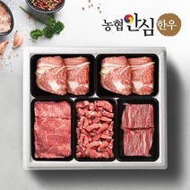 [농협안심한우] 암소 등심 혼합 선물세트8호 (1등급이상/300gx5팩)