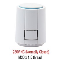 230V NO NC 전기 열 액추에이터 밸브 헤드 온도 조절기용 매니 폴드 언더 플로어 난방 라디에이터 정상, 10 C20 NC_02 230V NC