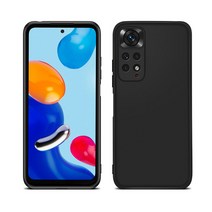LOCH 레드미 노트 11 프로 5G 전화 케이스 블랙 매트 커버