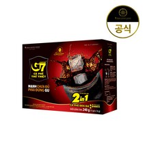 G7 2in1 커피앤슈거 15개입 베트남PKG (내수용) / 원두 커피 블랙 다크 스위트 아메리카노, 단품없음, 16g, 1개