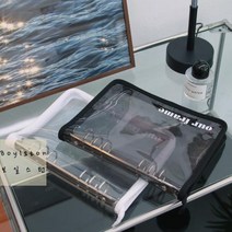 A5 6공 프레임 바인더북 커버 지퍼형 스케줄관리, Array, 화이트