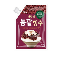 CW/청우 패밀리 통팥빙수 750g/빙수팥, 6개