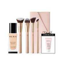 기획 실키 스테이 파운데이션+아티스트 브러쉬 4종 세트, 9.23N1