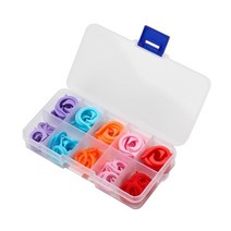 니팅링 뜨개반지 30100120 pcs 뜨개질 크로 셰 뜨개질 마커 귀여운 뜨개질 스티치 링 스티치 마커 링 바느질 액세서리 diy 공예품, 100박스