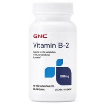 GNC 비타민 B2 100 (100타블렛), 단품, 100정, 1통