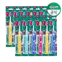 GUM 검 치과 어린이 유아 부드러운칫솔 (7~9세) (902) 12개, 옵션선택