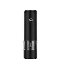 Led 빛으로 휴대용 전기 커피 분쇄기 조정 가능한 6 속도 USB 충전 에너지 절약 연 삭 코어 콩 그 라인 더, 01 black