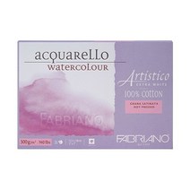 [알파] [파브리아노] 뉴아띠스띠꼬 수채화지 세목 125x180mm 300g