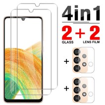 휴대폰케이스 Galaxy A33 5G 카메라 용 4in1 강화 케이스 A53 A73 A23 A13 A03s A03 코어 스크린 보호기 보호 필름, 07 For Samsung A03