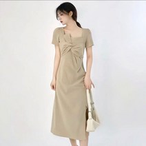 상견례원피스 아나운서 하객 룩 블랙 고급원피스 여자