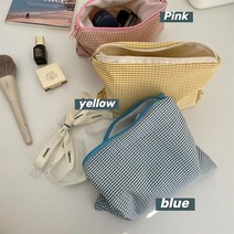 (ABM도매콜) ABM 체크파우치(색상랜덤)