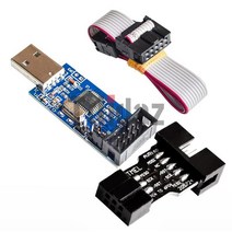 공식 USBASP USBISP AVR 프로그래머 USB ISP ASP ATMEGA8 ATMEGA128 지원 Win7 64, 01 A 1 SET
