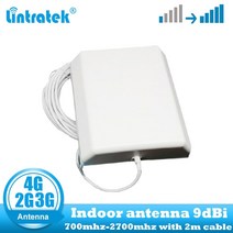 Lintratek 9dbi 700 2700Mhz 2G 3G 4G 실내 패널 안테나 GSM CDMA WCDMA LTE UMTS 실내 리피터 안테나 4G LTE 벽 안테나