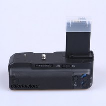 수직 배터리 핸드 핸들 그립 홀더 팩 캐논 EOS 450D 1000D Rebel XSi T1i SLR 카메라 as BG-E5 + IR 원격, 한개옵션0