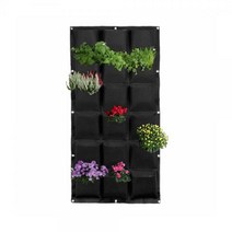 실내정원 행잉 부직포 벽화분 18포켓 벽걸이 수직정원, 본상품