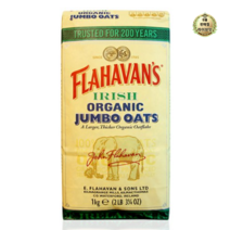 라이브잇 플라하반 점보 오트플레이크 유기농, 8개, 1kg