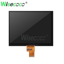 [해외] Wisecoco 노트북 노트북 라즈베리 파이 8 인치 lcd 1024*768 ips 스크린 hdmi lvds 40 핀 드라이버 보드, 상세내용표시, LCD only
