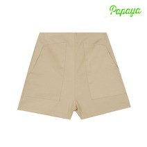 파파야 PAPAYA 포켓 스판 반바지 PNKUSP203B