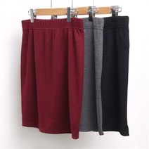 강물처럼 빅사이즈사랑해요 4819L103 5부 일자 밴드 치마 WW (6653397)