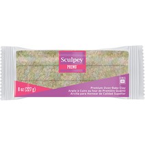Sculpey Premo 폴리머 오븐 굽기 클레이 오팔 무독성 226.8g(8온스) 바 주얼리 제작 휴일 DIY 혼합, 한개옵션1, 한개옵션0