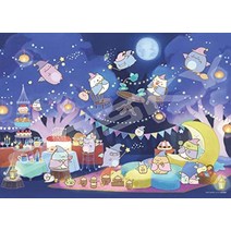 500pcs 엔스카이 (ENSKY) 지그 소 퍼즐 영화 스미코 쿠라시 푸른 달 밤의 마호노코
