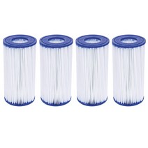 수중 4Pcs 수영장 물 필터 카트리지 유형 A C 스파 풀 분수 온천 액세서리, 한개옵션0