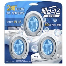 페브리즈 비치형 플러스 화장실용 상쾌한 비누향 3p, 14개, 6.3ml