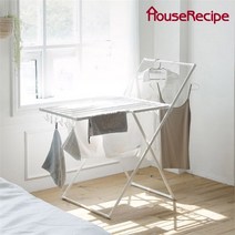 하우스레시피 바이홈 스페이스 빨래건조대 집게 포함 - 접이식 이불 수건 베란다 접이식