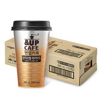 후디스 NEW 앤업카페 생카라멜 마끼아또 편의점커피 커피 홈카페 300ml 10입 1세트