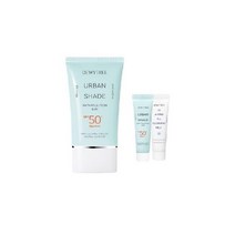 듀이트리 어반쉐이드 안티폴루션 선크림 SPF50+ PA++++ 50ml + 10ml + 하이아미노 밀크 10ml 세트, 4세트