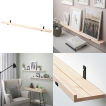 이케아 액자선반 STODSTORP 스퇴스토르프 액자선반 화이트스테인 115 cm